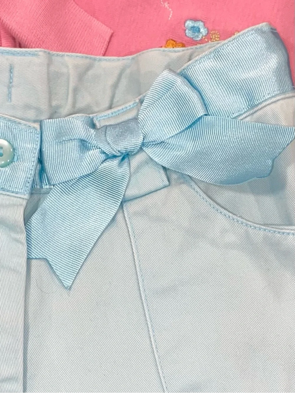Gymboree Girls Vintage ‘Palm Springs’ Aqua Shorts Size 5